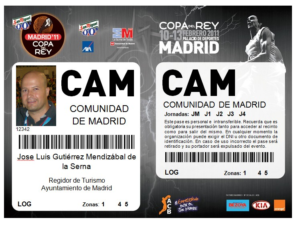 Acreditación Copa del Rey