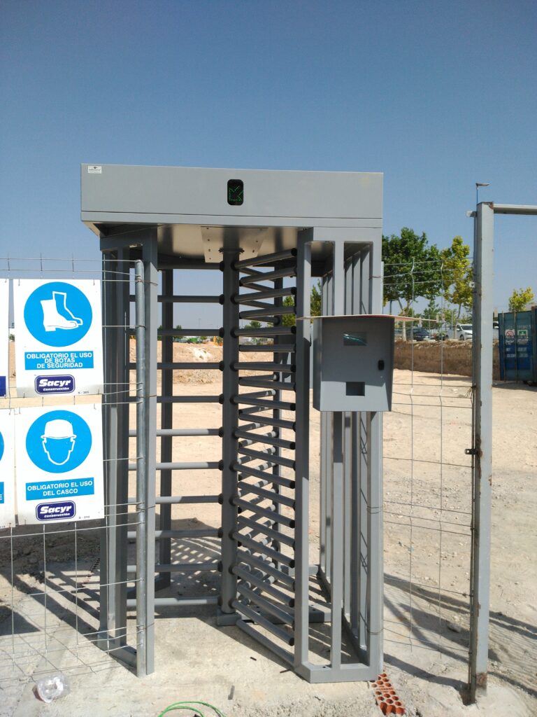 Control acceso a Obras