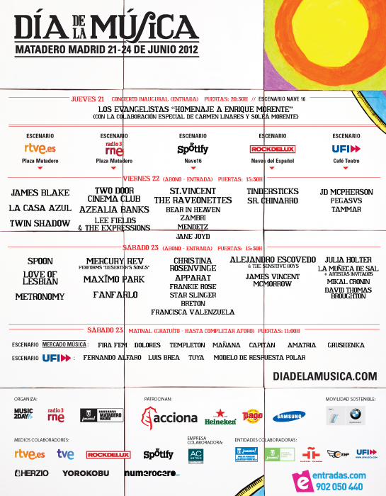 Acreditación día de la música