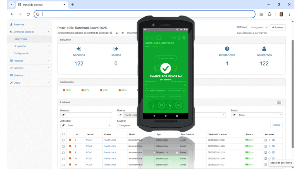 App validación de entradas